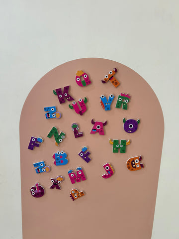 Magna Monsters Alphabet set