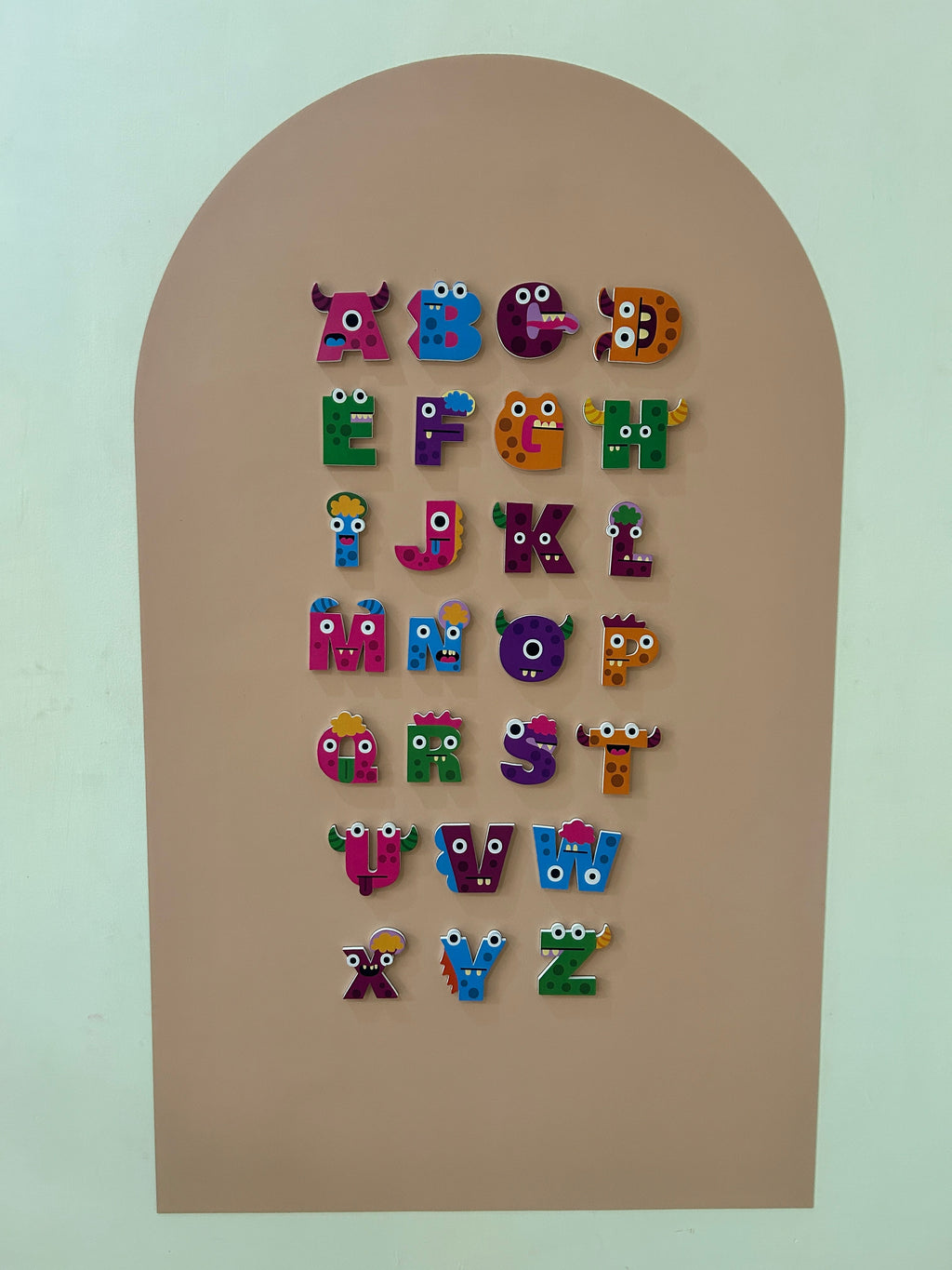 Magna Monsters Alphabet set