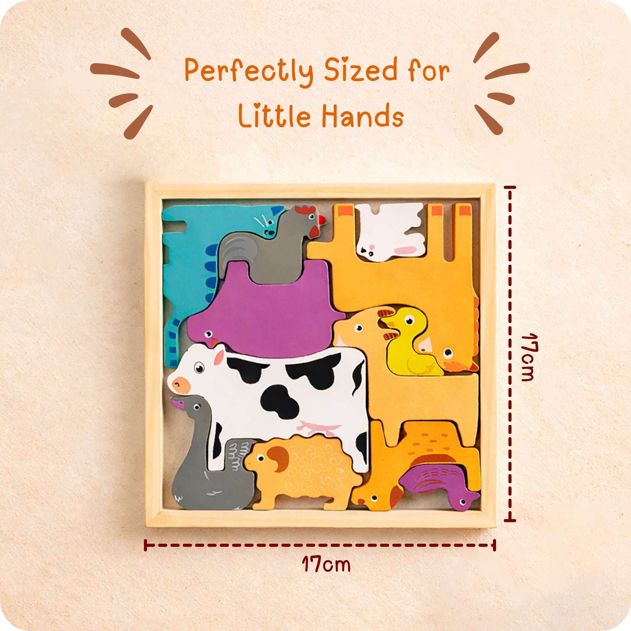 Farm Friends Puzzle set