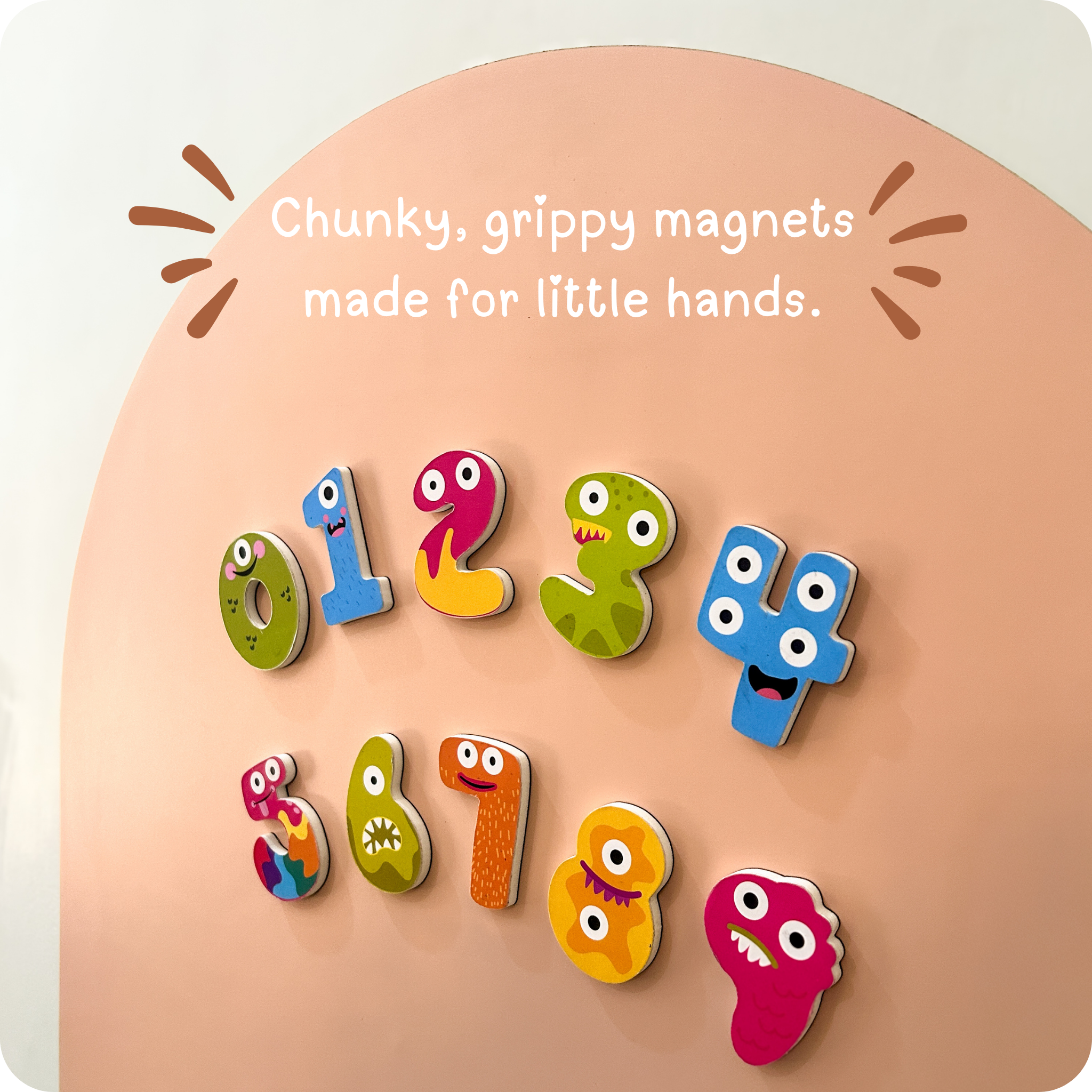 Magna Monsters Numbers set