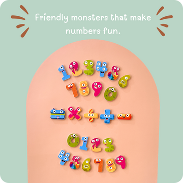 Magna Monsters Numbers set