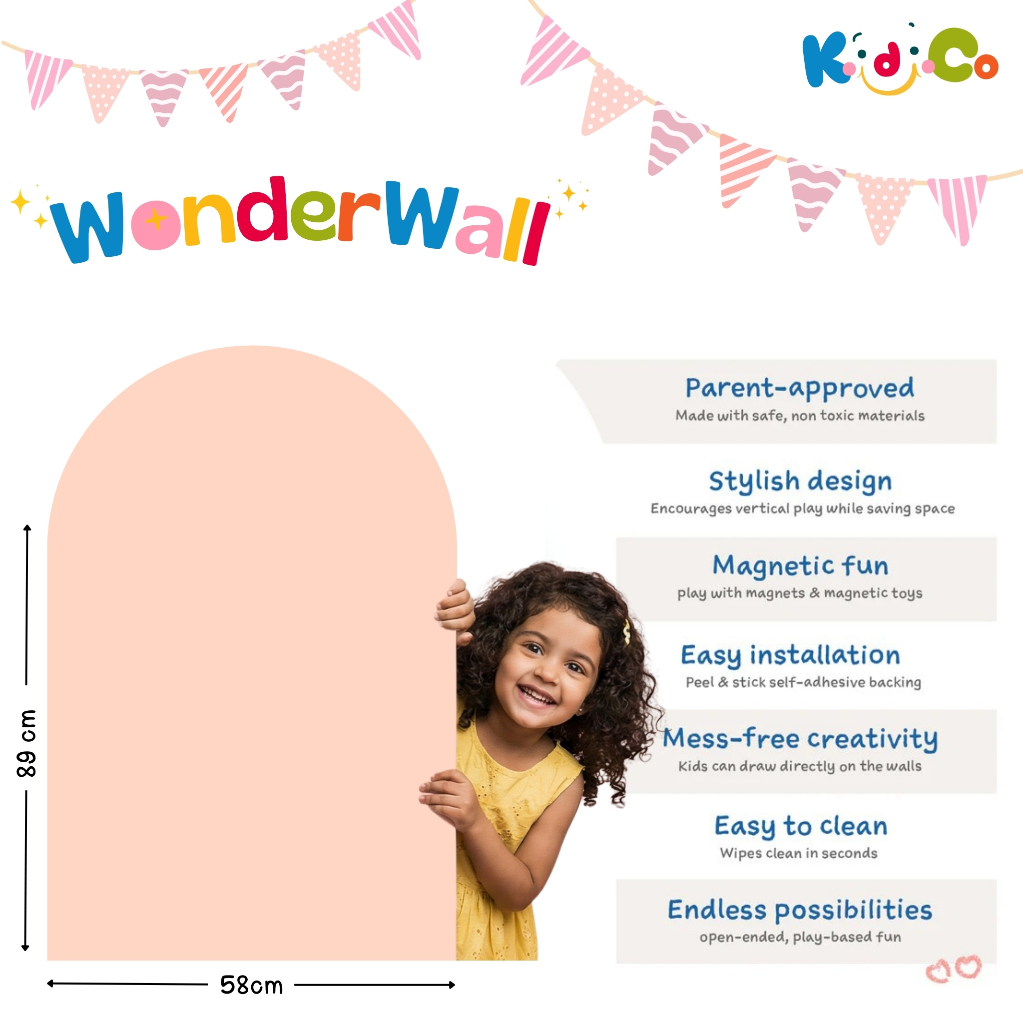 KidiCo WonderWall™ Arch Decal