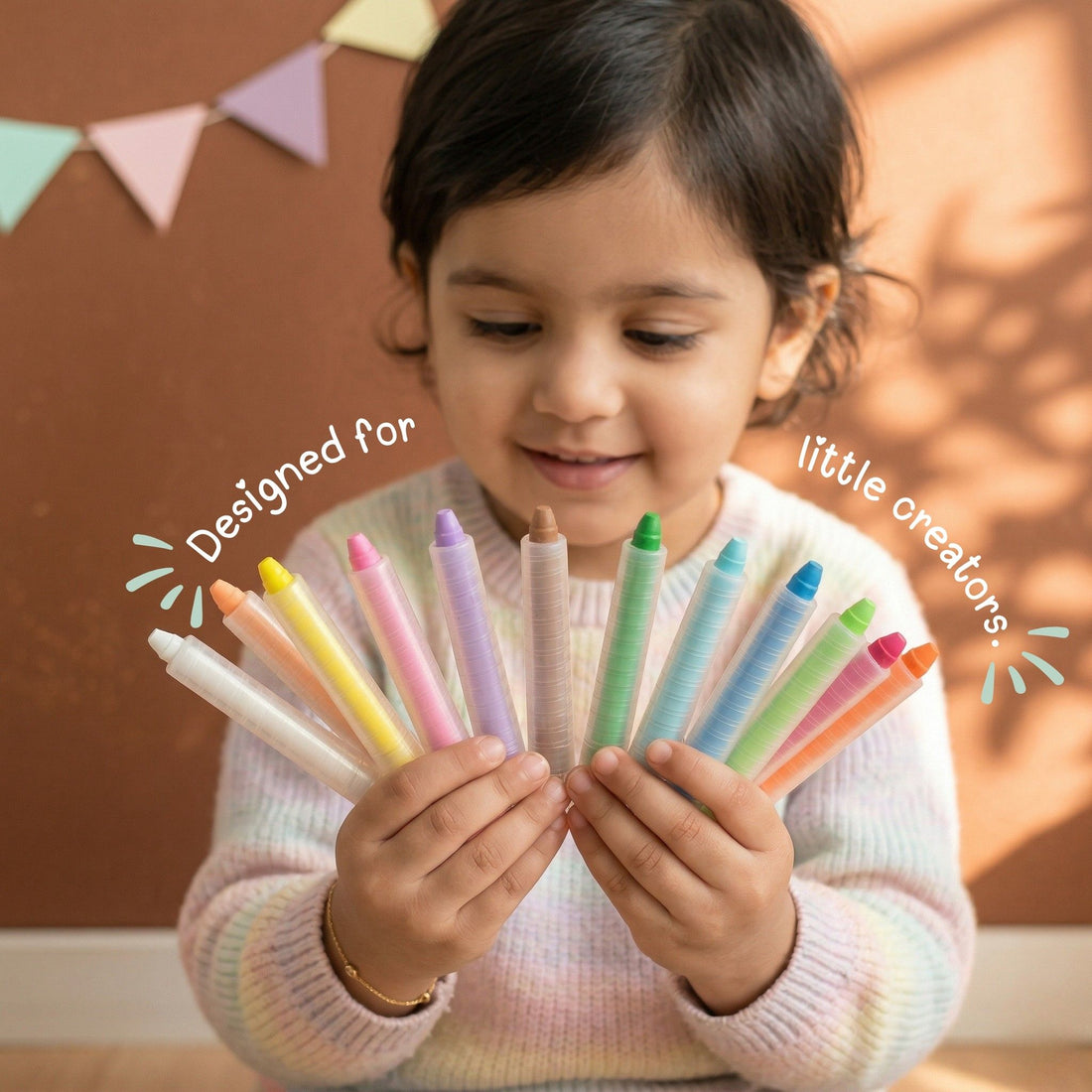 Twisties: Set of 12 Washable Crayons