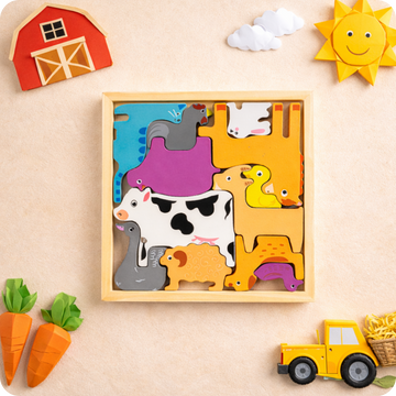 Farm Friends Puzzle set