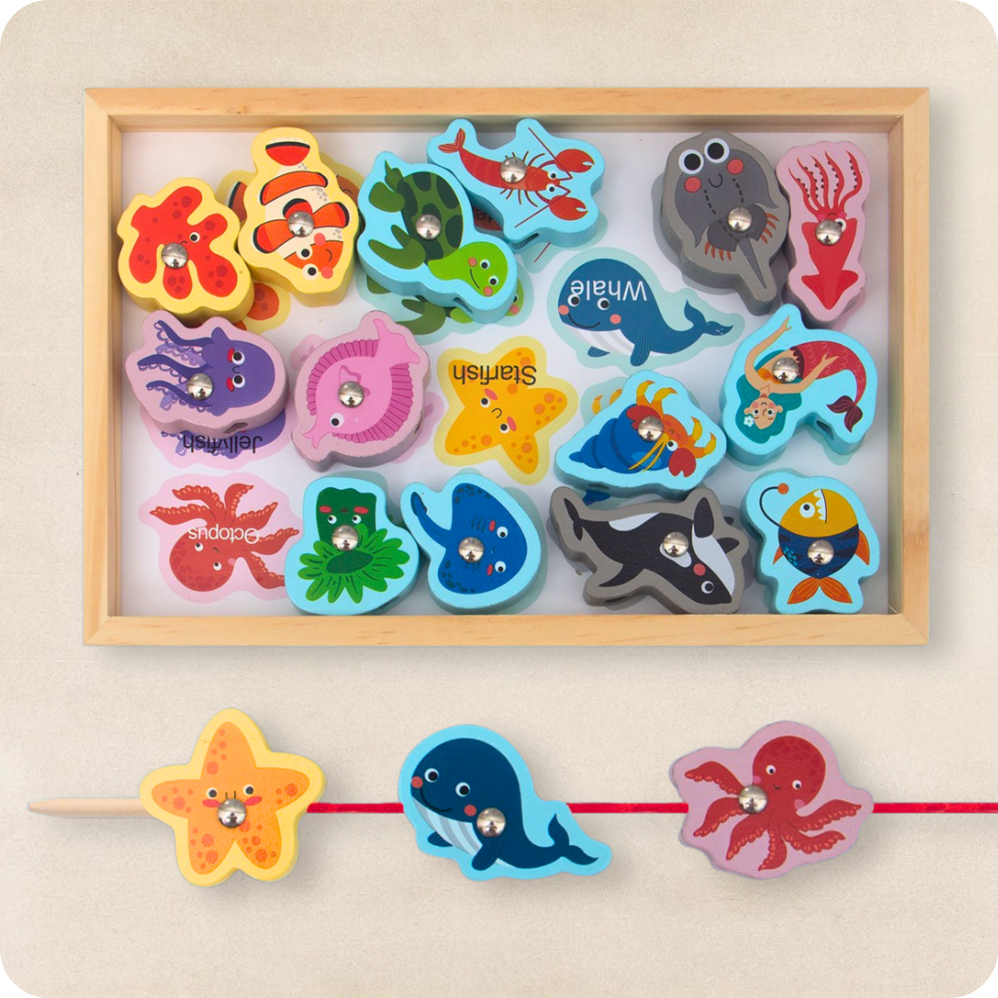 Ocean Catch: Fishing | Lacing | Matching