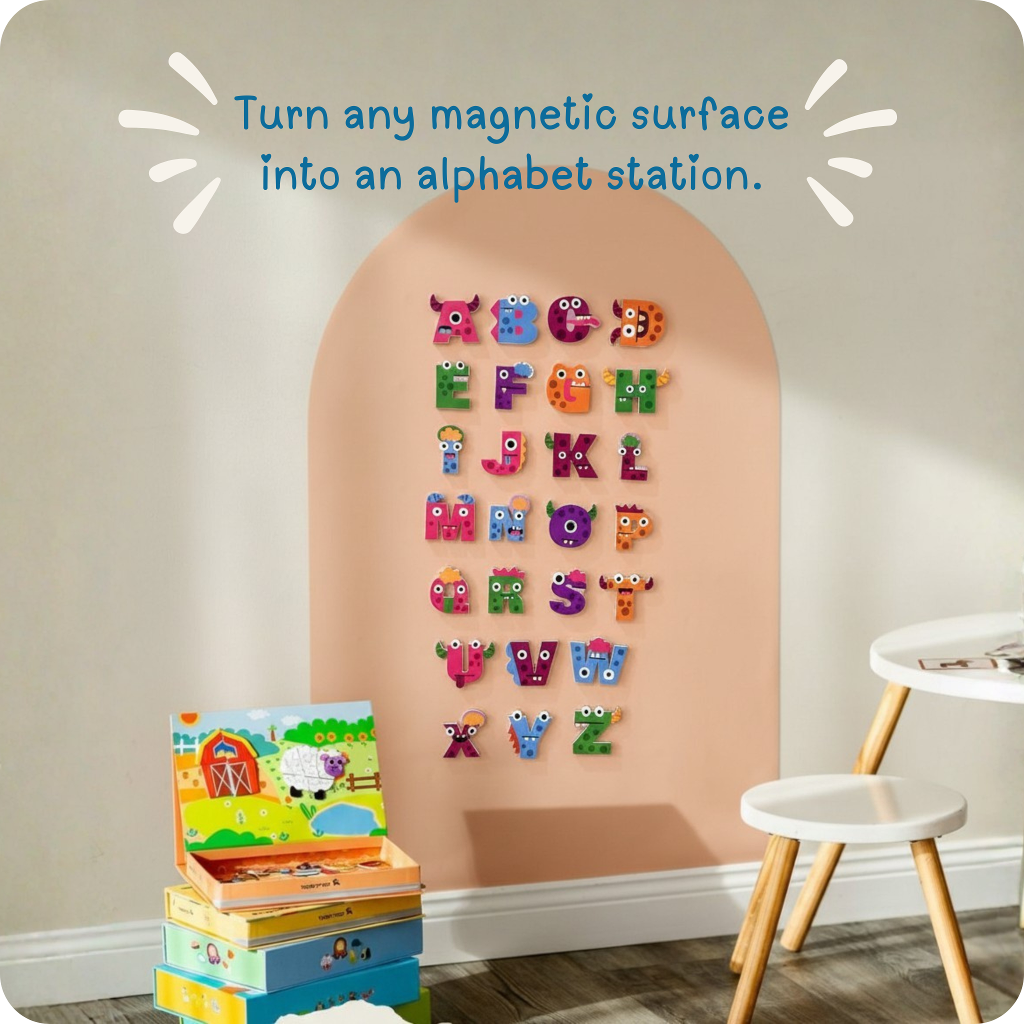 Magna Monsters Alphabet set