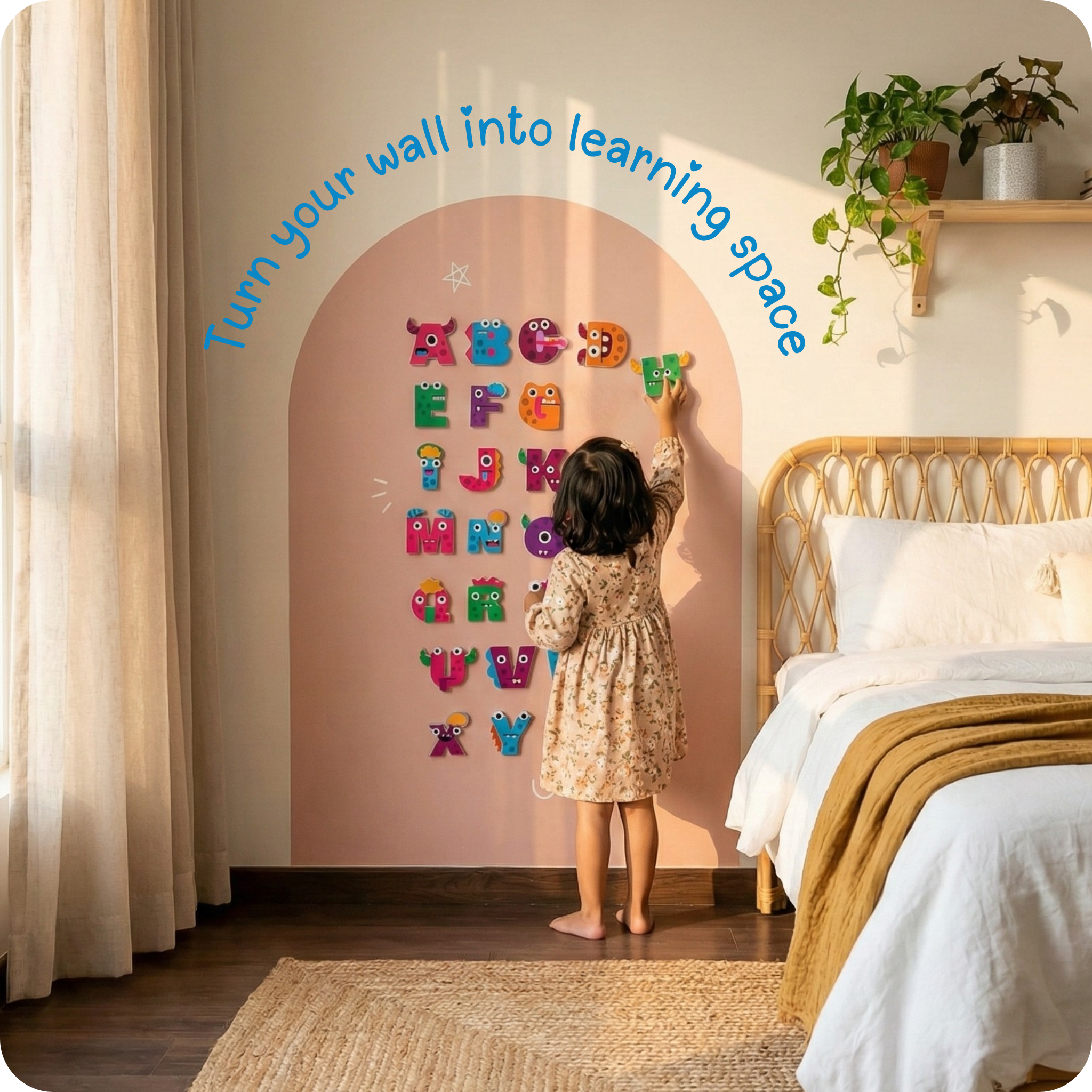 Magna Monsters Alphabet set