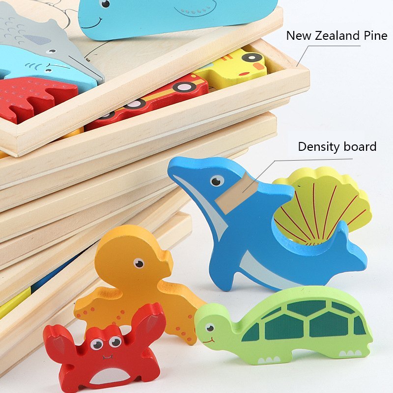 Sea Explorers Puzzle set